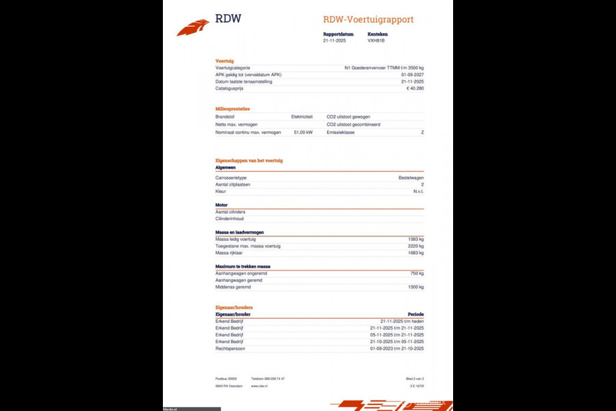 Renault Kangoo E-Tech Advance 22 kW 44 kWh AppleCarplay Android