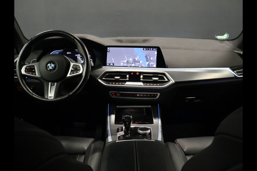 BMW X5 xDrive45e M Sport [MEMORY SEATS, APPLE CARPLAY, ANDROID AUTO, 360 CAMERA, PDC V+A, HUD, ADAPTIVE CRUISE CONTROL, SFEERVERLICHTING, STUURVERWARMING, STOELVERWARMING V+A, NIEUWSTAAT]