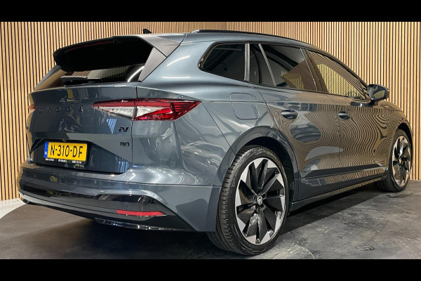 Škoda ENYAQ iV 80 Sportline|93% SOH|CARPLAY|CAMERA|ACC|STOEL+STUURVERWARM.|ELEK.INTERIEUR|ELEK.A-KLEP|NL-AUTO|NAP|INCL.BTW|1e EIG|