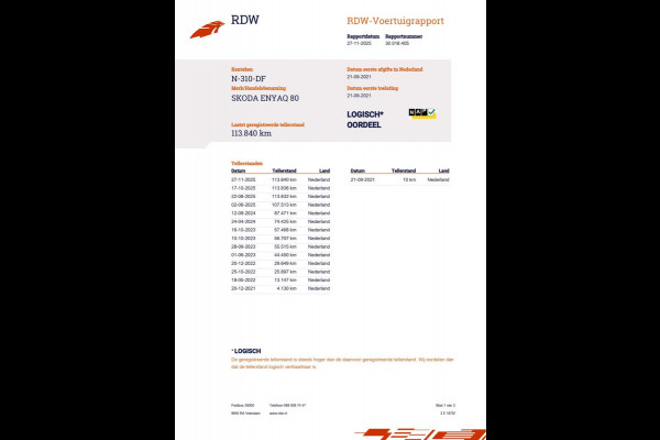 Škoda ENYAQ iV 80 Sportline|93% SOH|CARPLAY|CAMERA|ACC|STOEL+STUURVERWARM.|ELEK.INTERIEUR|ELEK.A-KLEP|NL-AUTO|NAP|INCL.BTW|1e EIG|