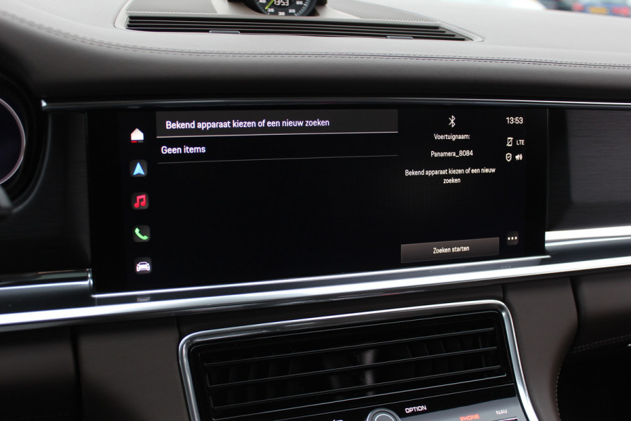 Porsche Panamera Sport Turismo 2.9 4 E-Hybrid Platinum Edition / Panoramadak / 360Camera / Head-up / Luchtvering / Matrix LED / Softclose / Bose / Keyless / 21'' / Sportuitlaat / Sportdesign+Chrono / Stuurverwarming / Stoelverwarming 4x / Stoelmassage /