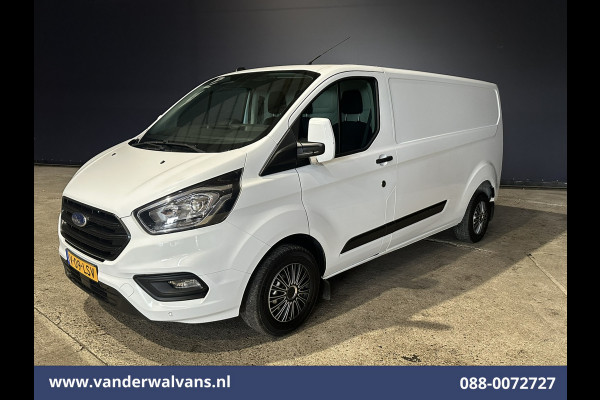 Ford Transit Custom 2.0 TDCI 130pk L2H1 Euro6 ** Airco | LED | Cruisecontrol | Verwarmde voorruit | Parkeersensoren Bijrijdersbank, 2800kg trekvermogen