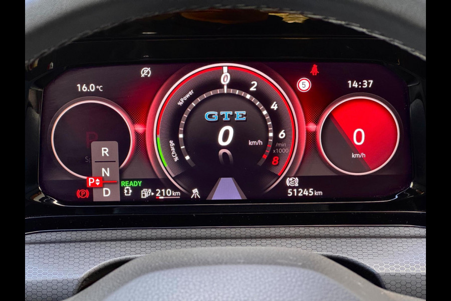 Volkswagen Golf 1.4 eHybrid GTE Pano/Leer/HuD/Camera/Matrix