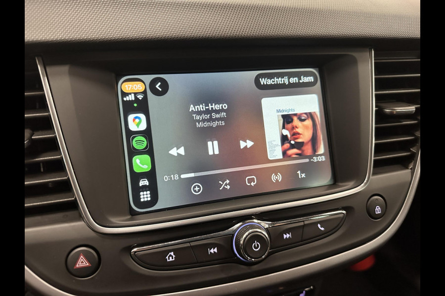 Opel Crossland X 1.2 Turbo Innovation Automaat Trekhaak Navigatie Apple Carplay/Android Auto Camera Parkeersensoren Cruise Control Stoel-en stuurverwarming Climate Control Lichtmetalen velgen Getinte ramen