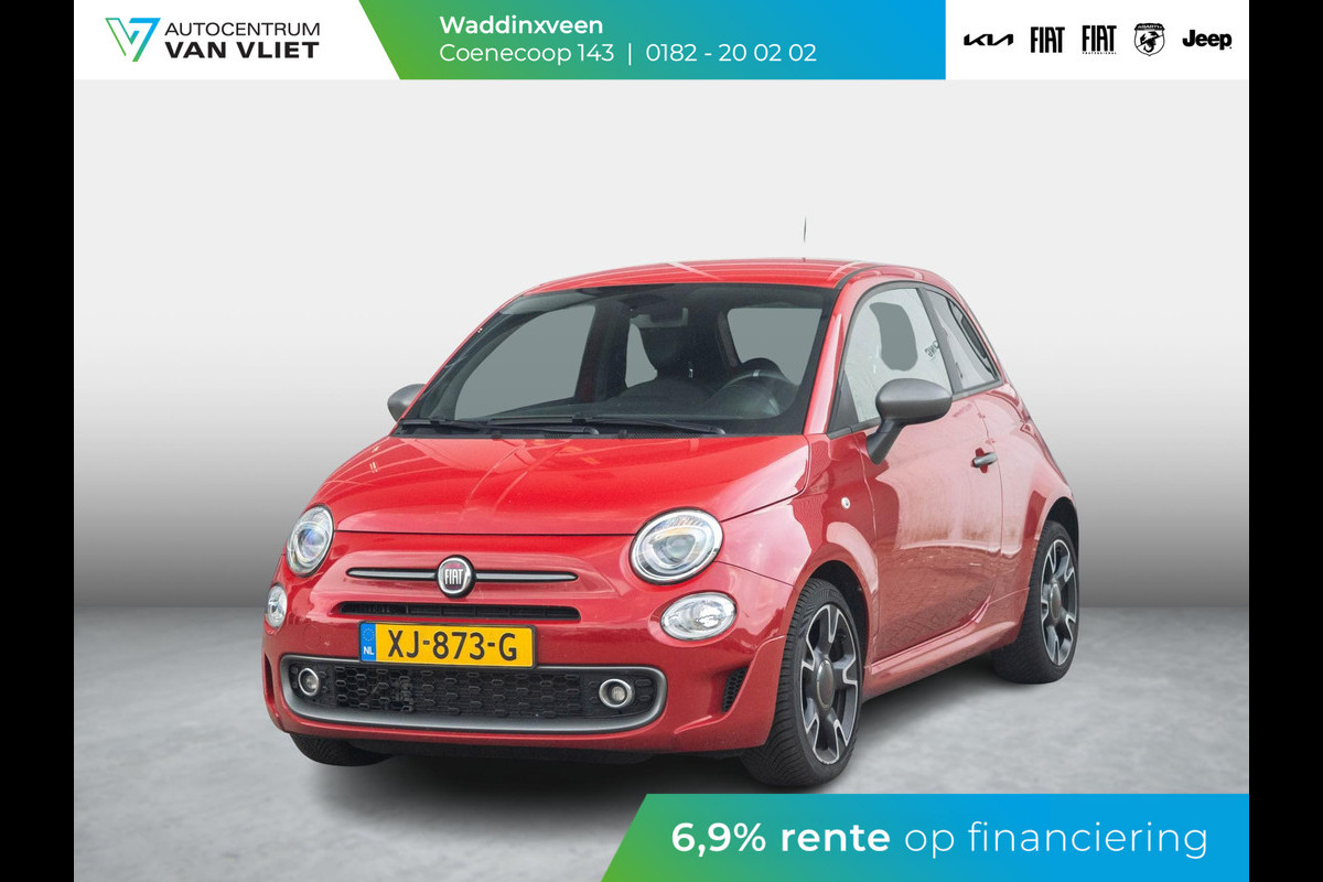 Fiat 500 TwinAir Turbo Sport | Clima | Cruise | Priv. glass | PDC | Navi | Apple Carplay