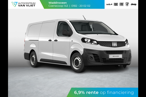 Fiat Scudo 2.0 Diesel 145pk L3 | Navi | LED | Camera | Apple Carplay | 3-Zits | Trekhaak afn.