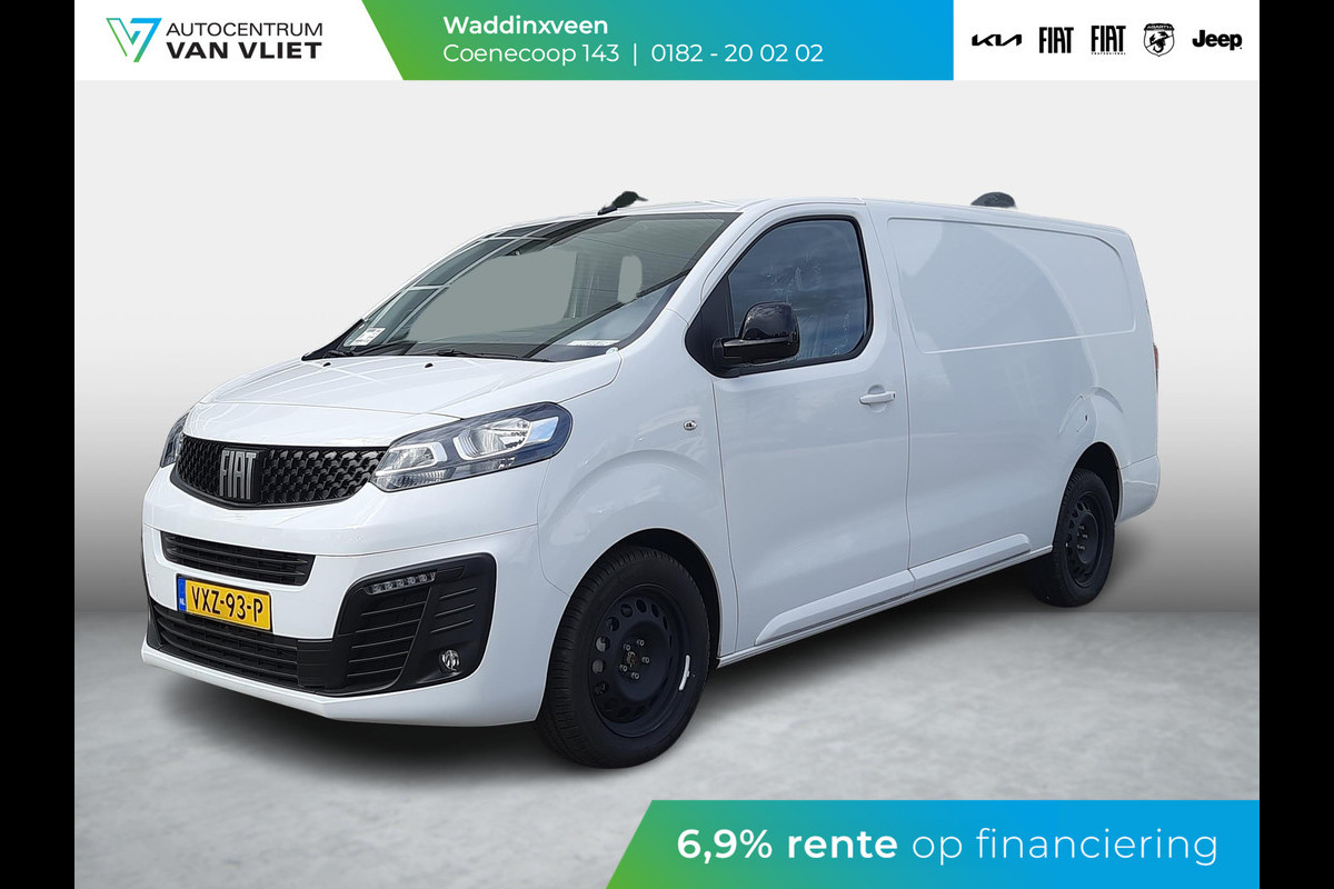 Fiat Scudo 2.0 Diesel 145pk L3 | Airco | Cruise | 3-Zitplaatsen | Trekhaak | Uit voorraad leverbaar