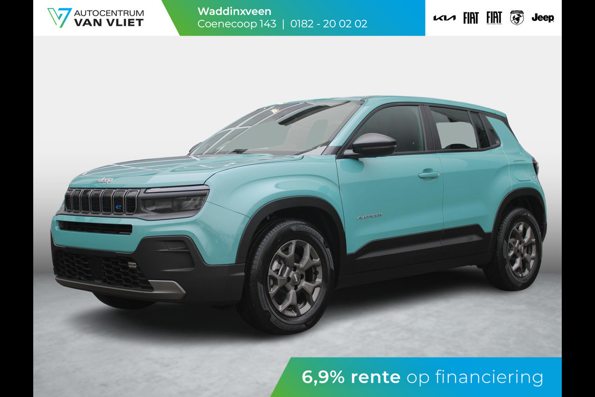 Jeep Avenger Longitude Business Pack 54 kWh | Uit voorraad leverbaar | 17% Bijtelling | Winter Pack