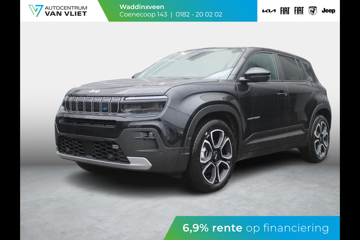 Jeep Avenger Summit 54 kWh | 17% Bijtelling | Leder | Apple Carplay | 18"