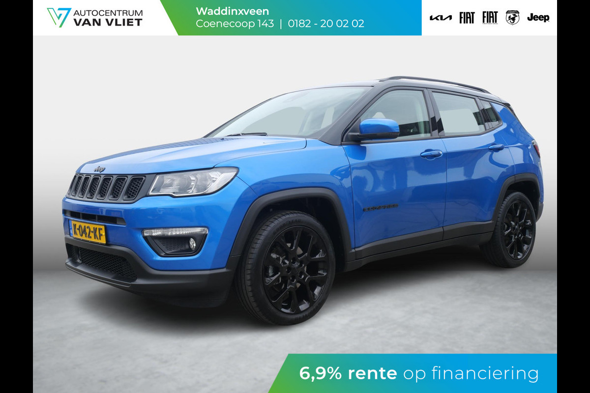 Jeep Compass 1.3T Night Eagle Liberty Edition | Trekhaak | Clima | Navi | Carplay | Camera | PDC | 19"