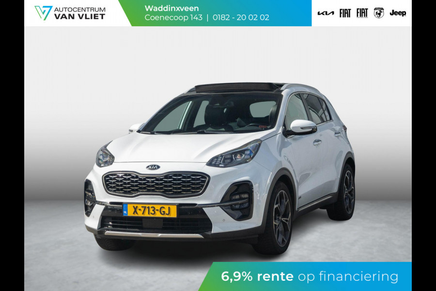 Kia Sportage 1.6 T-GDI 4WD GT-Line PlusLine l Stoel verwarming en ventilatie l 360 camera l lederen bekleding l  1600 KG trekgewicht