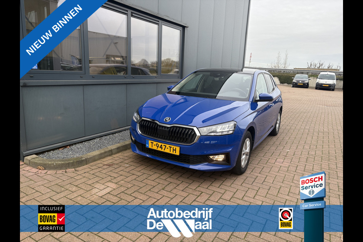 Škoda Fabia 1.0 TSi 95pk Business Edition 5-drs. PANODAK/ADAPT.CRUISE/KEYLESS/CARPLAY/WINTERPACK/PDC