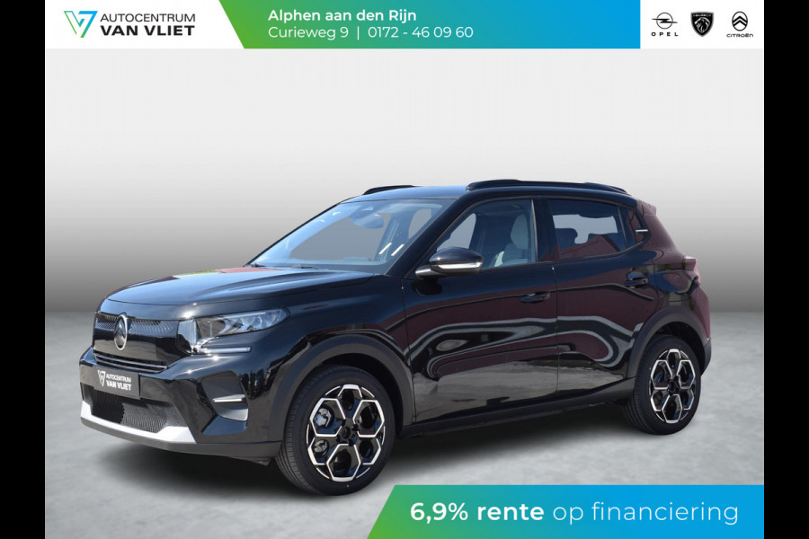 Citroën ë-C3 Max 113pk 44 kWh 3 FASE | ACHTERUITRIJCAMERA MET SENSOREN | NAVIGATIE & CARPLAY | E.C.C. | UIT VOORRAAD LEVERBAAR