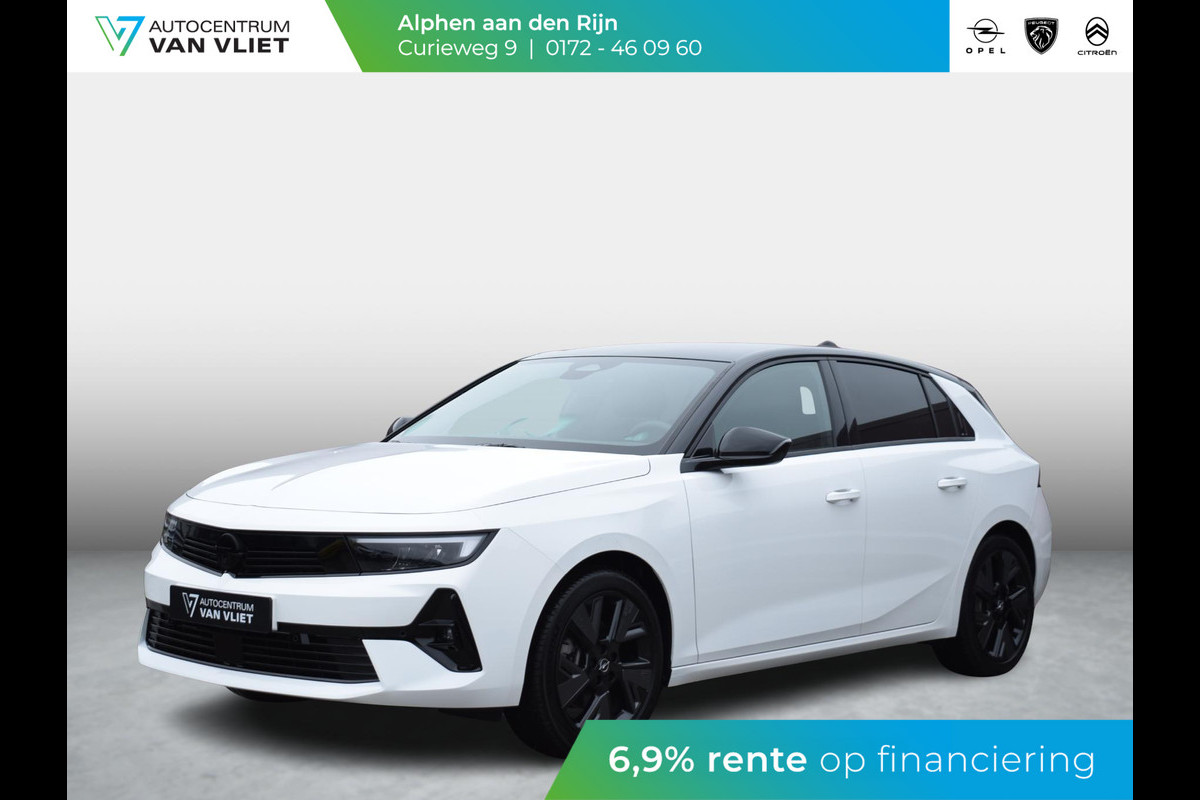 Opel Astra Electric 54 kWh GS | NAVI | 18" LICHTMETALEN VELGEN | AGR COMFORTSTOEL | STOELVERWARMING | PARKEERSENSOREN MET CAMERA | 15 KM