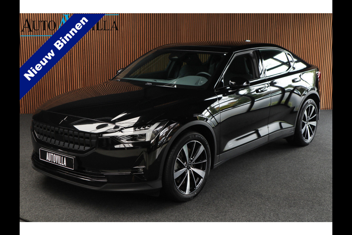 Polestar 2 Long Range Single Motor 78 kWh Pano 360 ° Pilot ACC Alcantara Stuurverwarming Stoelverwarming voor & achter LM velgen
