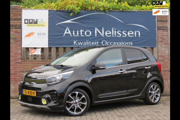 Kia Picanto 1.2 CVVT X-Line 5-PERS | LEDER | STUUR+STOELVERWARMING | CAMERA | CARPLAY | NAVI | CLIMA | KEYLESS | CRUISE | DAB+ |