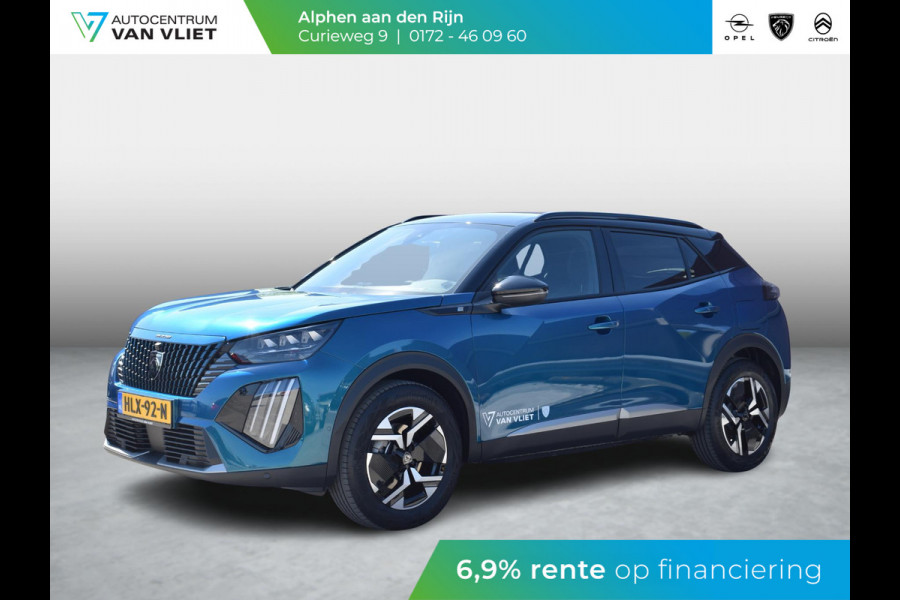 Peugeot e-2008 EV GT Avantage 54 kWh SOH 98,5% | ACHTERUITRIJCAMERA MET SENSOREN | NAVIGATIE & CARPLAY | E.C.C. | VERWARMBARE STOELEN |