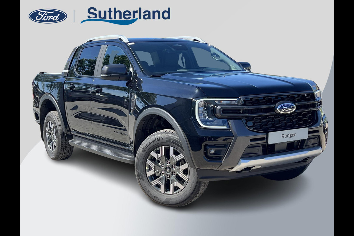 Ford Ranger 2.3 PHEV Wildtrak Double Cab | SCI | 281pk | 0,99% Renteactie |  5 persoons! | Technology Pack Plus Trailer | Cargo Area Pack | Power Rollertop | Prijs excl. BTW incl. BPM | laadkabel mode 3 16A