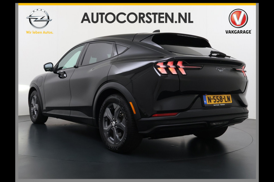 Ford Mustang Mach-E Extended Range RWD 98kWhTechnology Pack Plus Leder Pano-dak Extend B&O®-Hifi Audio 360°Camera Stoel+Stuurverwarming SOH 92.5% Memory Keyless Lane Departure Warning/Lane Keeping Aid Road Edge Detection 1e Eigenaar Origineel Nederlandse Auto Nieuwprijs €60.674,-