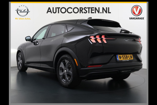 Ford Mustang Mach-E Extended Range RWD 98kWhTechnology Pack Plus Leder Pano-dak Extend B&O®-Hifi Audio 360°Camera Stoel+Stuurverwarming SOH 92.5% Memory Keyless Lane Departure Warning/Lane Keeping Aid Road Edge Detection 1e Eigenaar Origineel Nederlandse Auto Nieuwprijs €60.674,-