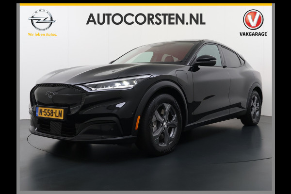 Ford Mustang Mach-E Extended Range RWD 98kWhTechnology Pack Plus Leder Pano-dak Extend B&O®-Hifi Audio 360°Camera Stoel+Stuurverwarming SOH 92.5% Memory Keyless Lane Departure Warning/Lane Keeping Aid Road Edge Detection 1e Eigenaar Origineel Nederlandse Auto Nieuwprijs €60.674,-