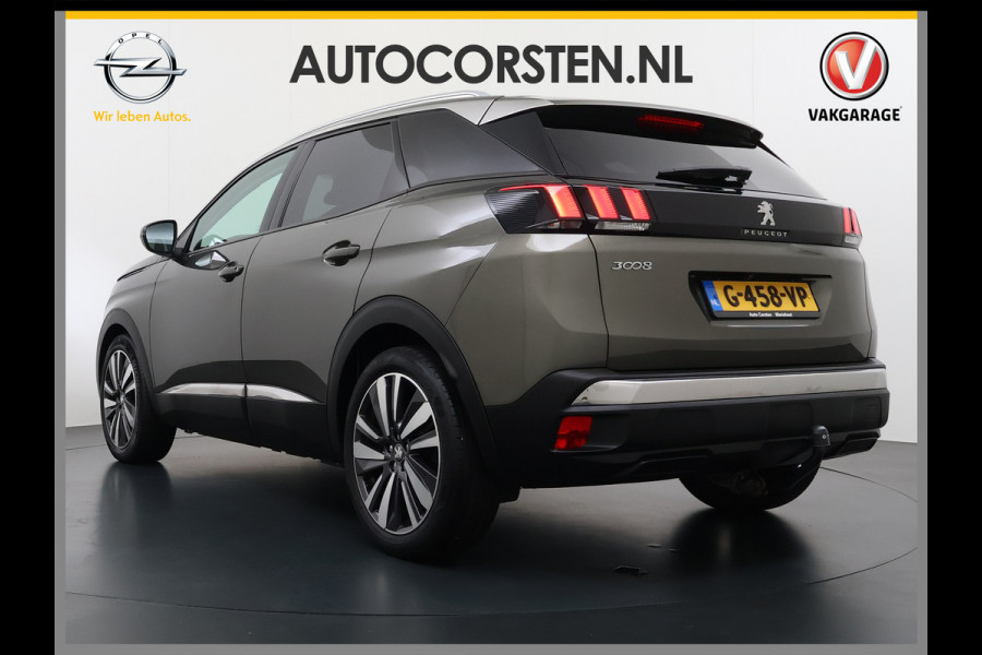 Peugeot 3008 131PK AUT-8 Navi 360°Camera Elektr.-Stoel+Geheugen Apple Carplay Android Trekhaak Ergo-Comfort Stoelen Memory Ecc Cruise Control Pack City Stoelverwarming Lmv Keyless Bluetooth Visio park 1 Privacy Glas Verkeersbord detectie 1e Eigenaar Origineel Nederlandse Auto € 40.000 nieuw Peugeot-Onderhouden EURO 6.3