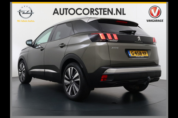 Peugeot 3008 131PK AUT-8 Navi 360°Camera Elektr.-Stoel+Geheugen Apple Carplay Android Trekhaak Ergo-Comfort Stoelen Memory Ecc Cruise Control Pack City Stoelverwarming Lmv Keyless Bluetooth Visio park 1 Privacy Glas Verkeersbord detectie 1e Eigenaar Origineel Nederlandse Auto € 40.000 nieuw Peugeot-Onderhouden EURO 6.3