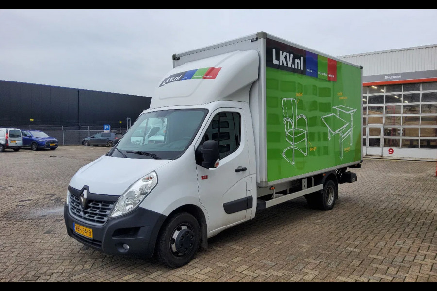 Renault Master 165.35 BAK-KLEP DUBBELLUCHT - EURO 6 - VBH-34-B - LAADBAK INW. 4.40 METER