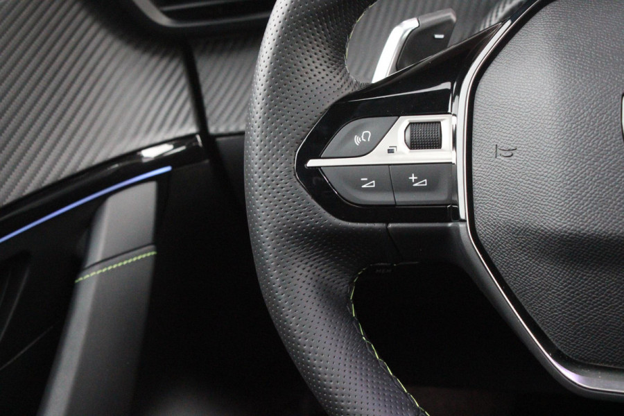 Peugeot 208 Hybrid 145PK e-DCS6 GT PACK | ELEKTRISCH VERSTELBARE BESTUURDERSSTOEL MET MASSAGE FUNCTIE | CAMERA VOOR + ACHTER | ALCANTARA BEKLEDING | DODEHOEK DETECTIE | ADAPTIVE CRUISE CONTROL | NAVIGATIE | DRAADLOZE APPLE CARPLAY/ANDROID AURO | PANORAMA DAK | ZWART DAK | FULL LED KOPLAMPEN | DRAADLOZE TELEFOONLADER | STOEL VERWARMING | LICHTMETALEN VELGEN 17" | GETINTE RUITEN |