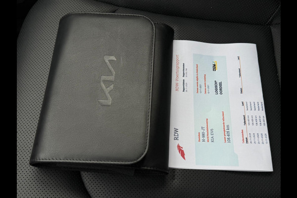 Kia Ev6 Plus 77.4 kWh, leder, achteruitrijcamera, meridian, led, 1 e eigenaar, Origineel NL auto met nationale auto pas