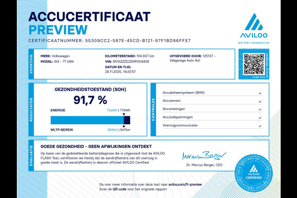 Volkswagen ID.4 Max 77 kWh | Trekhaak | Pano | Stuur- en Stoelverw. | Half Leer