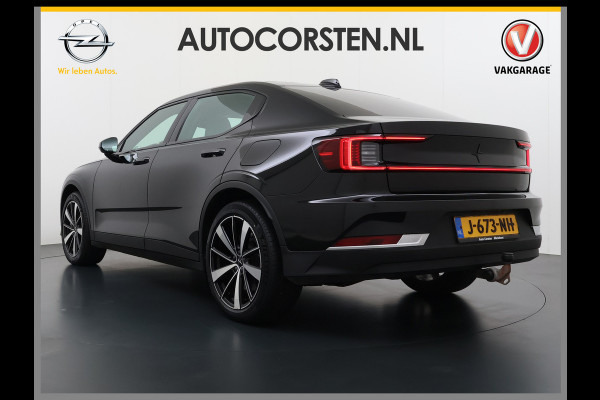 Polestar 2 408pk Long Range Dual Motor 78kWh Trekhaak Adap.Cruise Pano-dak Launch Edition Navi Ecc Camera Apple Carplay Android Auto Pdc Elek.stoelen Memory Elek.Achterklep Google Maps Led Lmv Blindspot Detectie 1e Eigenaar Origineel Nederlandse Auto Nieuwprijs €60.000,-