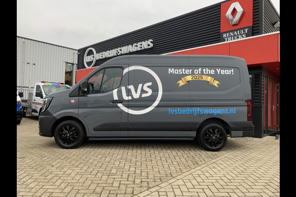 Renault Master T35 2.0 dCi 150 PK L2H2 Demonstratieauto, Trekhaak, Apple carplay, betimmering, zwarte LM velgen 17", zwarte side-bars