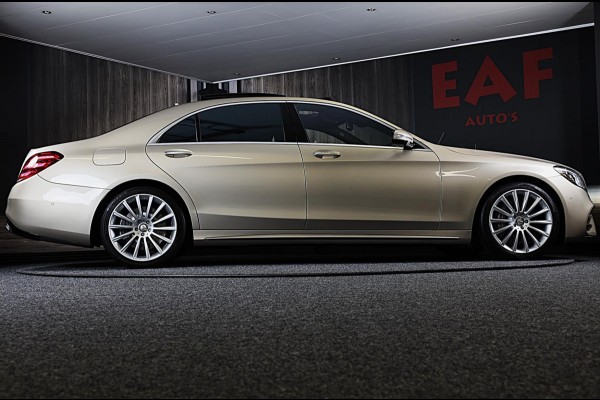 Mercedes-Benz S-Klasse S500 4MATIC Lang AMG Line / Acc / Lane Assist / Dode Hoek / 360 Camera / Chauffeurspakket / Schermen / Pano / Led