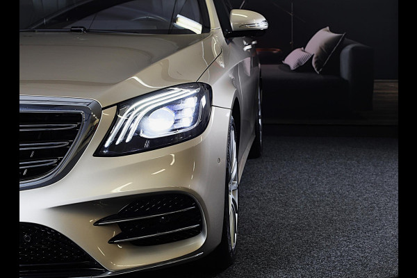 Mercedes-Benz S-Klasse S500 4MATIC Lang AMG Line / Acc / Lane Assist / Dode Hoek / 360 Camera / Chauffeurspakket / Schermen / Pano / Led