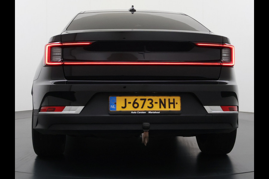 Polestar 2 408pk Long Range Dual Motor 78kWh Trekhaak Adap.Cruise Pano-dak Launch Edition Navi Ecc Camera Apple Carplay Android Auto Pdc Elek.stoelen Memory Elek.Achterklep Google Maps Led Lmv Blindspot Detectie 1e Eigenaar Origineel Nederlandse Auto Nieuwprijs €60.000,-