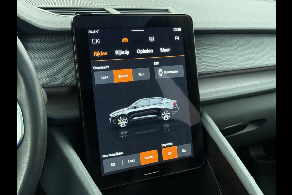 Polestar 2 408pk Long Range Dual Motor 78kWh Trekhaak Adap.Cruise Pano-dak Launch Edition Navi Ecc Camera Apple Carplay Android Auto Pdc Elek.stoelen Memory Elek.Achterklep Google Maps Led Lmv Blindspot Detectie 1e Eigenaar Origineel Nederlandse Auto Nieuwprijs €60.000,-