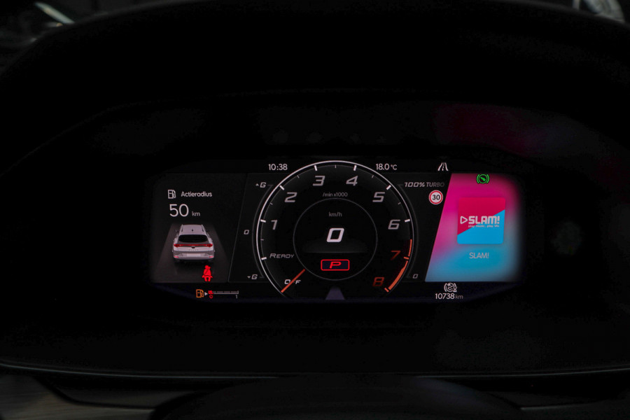 CUPRA Formentor 2.0 TSI 4DRIVE Panodak Leer 360° Memory PDC Elektr. bedienbare achterklep Stuurverwarming Navi Climate voor & achter Zwart hemelbekleding Stoelverwarming Virtual cockpit Keyless Entry & Go LM velgen