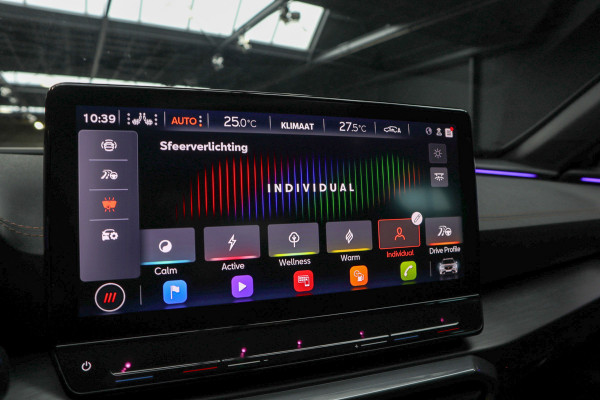 CUPRA Formentor 2.0 TSI 4DRIVE Panodak Leer 360° Memory PDC Elektr. bedienbare achterklep Stuurverwarming Navi Climate voor & achter Zwart hemelbekleding Stoelverwarming Virtual cockpit Keyless Entry & Go LM velgen