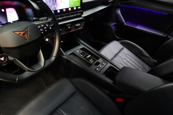 CUPRA Formentor 2.0 TSI 4DRIVE Panodak Leer 360° Memory PDC Elektr. bedienbare achterklep Stuurverwarming Navi Climate voor & achter Zwart hemelbekleding Stoelverwarming Virtual cockpit Keyless Entry & Go LM velgen