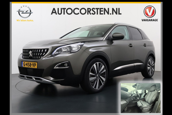 Peugeot 3008 131PK AUT-8 Navi 360°Camera Elektr.-Stoel+Geheugen Apple Carplay Android Trekhaak Ergo-Comfort Stoelen Memory Ecc Cruise Control Pack City Stoelverwarming Lmv Keyless Bluetooth Visio park 1 Privacy Glas Verkeersbord detectie 1e Eigenaar Origineel Nederlandse Auto € 40.000 nieuw Peugeot-Onderhouden EURO 6.3