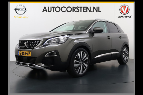 Peugeot 3008 131PK AUT-8 Navi 360°Camera Elektr.-Stoel+Geheugen Apple Carplay Android Trekhaak Ergo-Comfort Stoelen Memory Ecc Cruise Control Pack City Stoelverwarming Lmv Keyless Bluetooth Visio park 1 Privacy Glas Verkeersbord detectie 1e Eigenaar Origineel Nederlandse Auto € 40.000 nieuw Peugeot-Onderhouden EURO 6.3