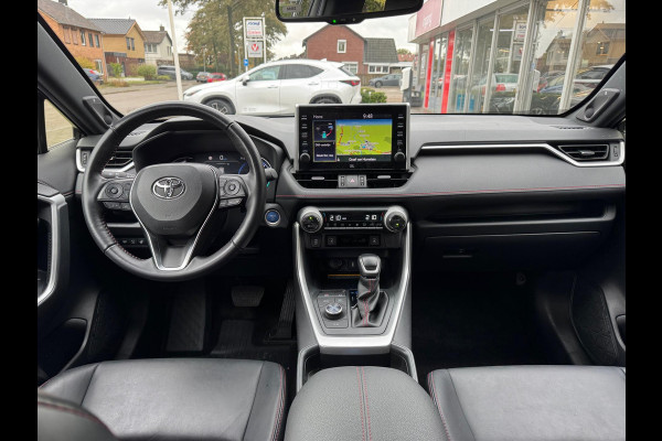 Toyota RAV4 2.5 Plug-in Hybrid AWD Bi-Tone Plus | Trekhaak, Head up display, JBL, Leer, Geheugenfunctie, 360 camera, Stoel+stuurverwarming,