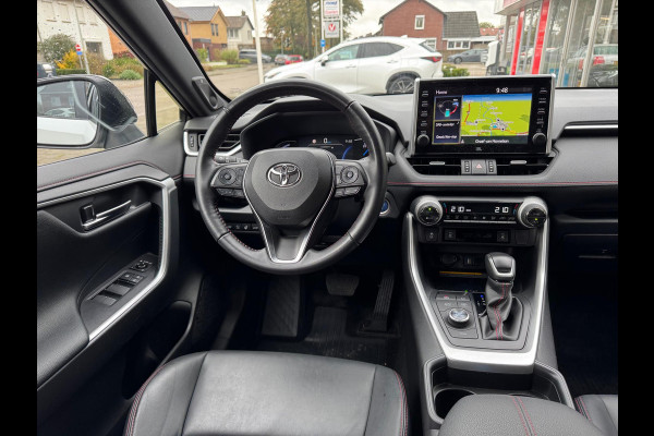 Toyota RAV4 2.5 Plug-in Hybrid AWD Bi-Tone Plus | Trekhaak, Head up display, JBL, Leer, Geheugenfunctie, 360 camera, Stoel+stuurverwarming,