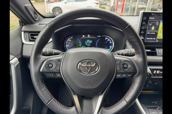 Toyota RAV4 2.5 Plug-in Hybrid AWD Bi-Tone Plus | Trekhaak, Head up display, JBL, Leer, Geheugenfunctie, 360 camera, Stoel+stuurverwarming,