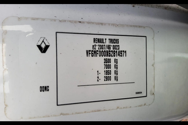 Renault Master 150.35 EURO 6 L3H2 DL DUBBELE CABINE - VKH-51-N