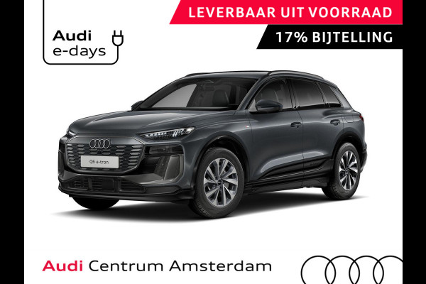 Audi Q6 e-tron Advanced edition 83Kwh 252 pk SUV | Tech pakket plus | Glazen panoramadak | Sportstoelen | Frunk |