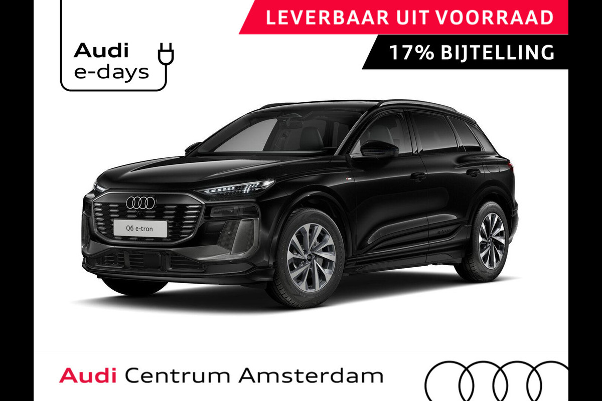 Audi Q6 e-tron Advanced edition 83Kwh 252 pk SUV | Tech pakket plus | Glazen panoramadak | Sportstoelen | Frunk |