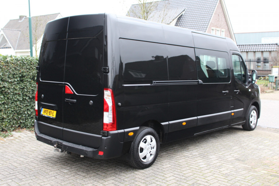 Renault Master T35 2.3 dCi 180PK L3H2 E6 DC Energy Comfort ✓ Dubbele Cabine 6 persoons ✓ trekhaak ✓ navigatie ✓ camera
