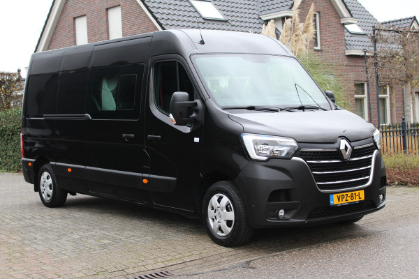 Renault Master T35 2.3 dCi 180PK L3H2 E6 DC Energy Comfort ✓ Dubbele Cabine 6 persoons ✓ trekhaak ✓ navigatie ✓ camera